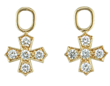 18k Diamond Enhancer Earrings