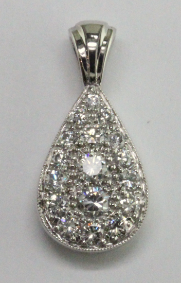 Custom Diamond Pave Pendant