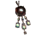 Custom Faceted Pearl Pendant
