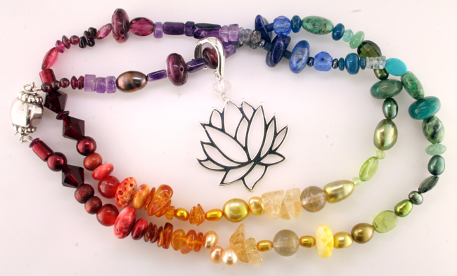 Custom Lotus Necklace