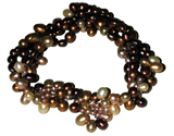 Dyed Cultured Pearl Bracelet