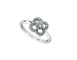 18k Heidi Klum Diamond Ring