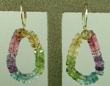Rainbow Gemstone Earrings