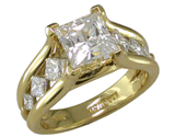 18k Engagement Ring