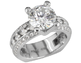 Platinum Engagement Ring