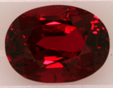 Oval Mixed-Cut Red Spinel
