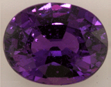 Oval Purple Sapphire