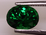Oval Tsavorite Garnet