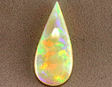 Pear-Shaped Crystal Opal