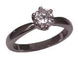 Platinum Diamond Engagement Ring