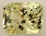 Radiant-Cut Yellow Sapphire