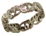 18kw Diamond Band Ring