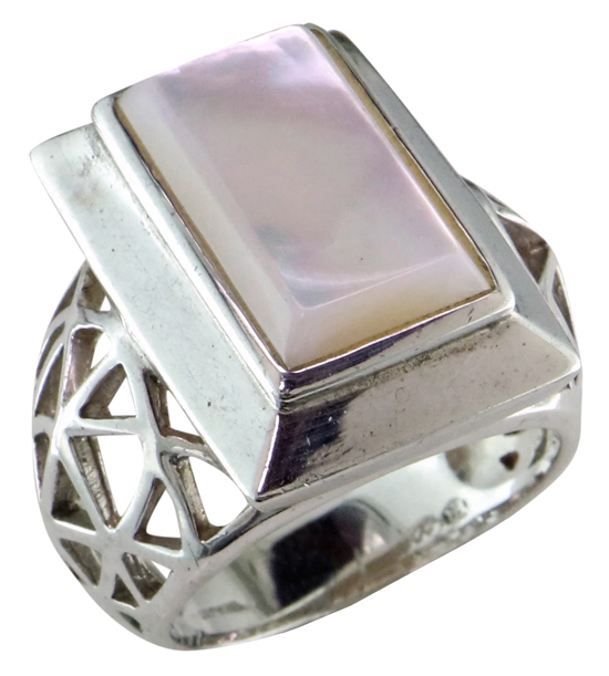 Vintage Mother-of-Pearl Ring