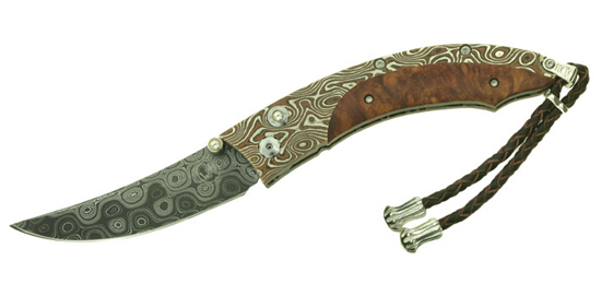 Damascus Steel Pocketknife