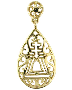 Filigree Raincross Pendant