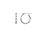 14kw 15mm Hoop Earrings