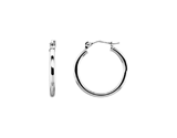 14kw 20mm Hoop Earrings, Pair