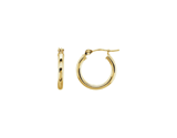 14ky 15mm Hoop Earrings