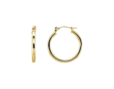 14ky 20mm Hoop Earrings, Pair