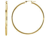 14ky 47mm Hoop Earrings, Pair