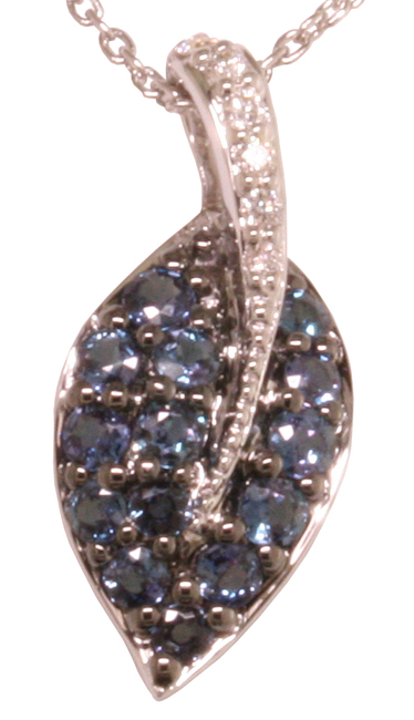 Alexandrite and Diamond Necklace