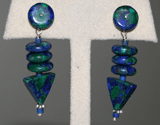 Azurite & Malachite Earrings