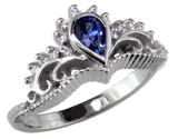 Benitoite California Princess Ring