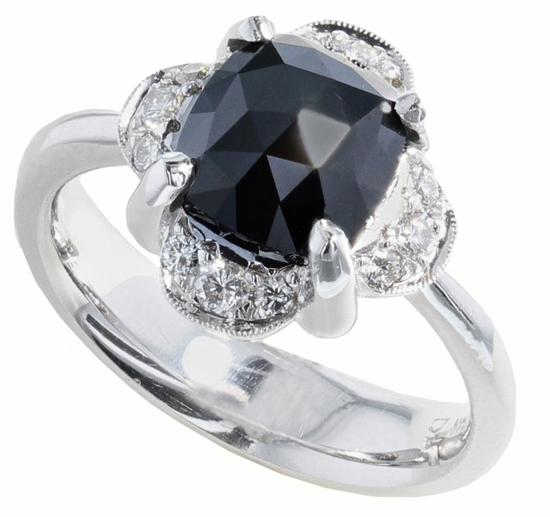 Black Diamond Ring