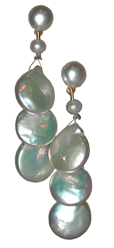 14ky Cultured Pearl Earrings