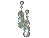 14k Cultured Pearl Earrings