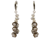 SS Cultured Pearl Earrings