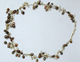 Dyed Cultured Pearl Necklace