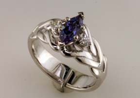 Custom Alexandrite Ring