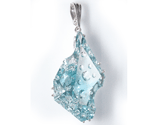 Custom Blue Topaz Pendant