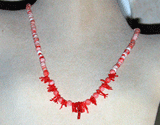 Custom Coral Bead Necklace