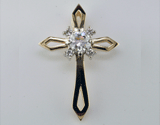 Custom Diamond Cross Pendant