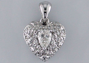 Diamond Heart Pendant