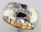 Custom Men's Diamond Ring