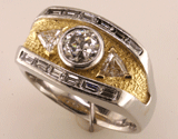 Custom Diamond Men's Ring
