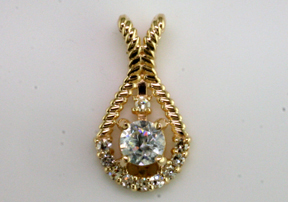 Custom Diamond Pendant