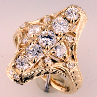 Custom Diamond Ring