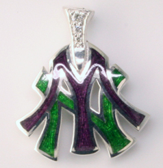 Custom Enamel Pendant