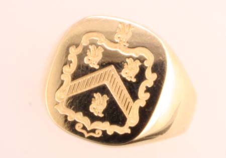 Custom Family Crest Ring