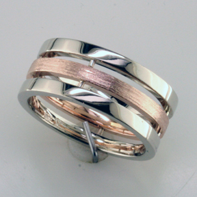 Custom Triple-Band Ring