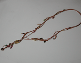 Custom Leather Bead Necklace