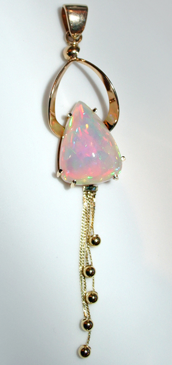 Custom Opal Pendant