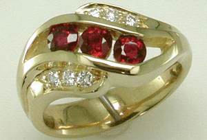 Ruby & Diamond Ring