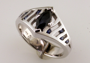 Custom Sapphire Ring