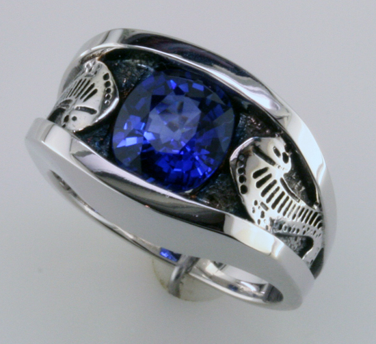 Custom Sapphire Ring