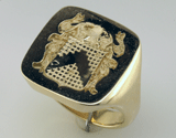 Custom Signet Crest Ring